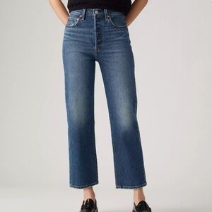 Levi's Women's Straight Leg Jeans - Blue 30W X 29L